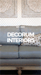 Mobile Screenshot of decorum-interiors.com